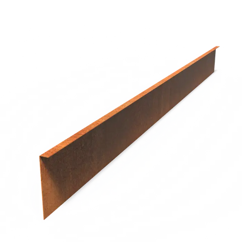 Corten Steel Set Edge Top Available in 2 Styles & 5 Sizes