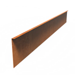 Corten Steel Set Edge Top Available in 2 Styles & 5 Sizes