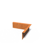 Corten Steel Edge Corner Set Available in 2 Styles & 5 Sizes