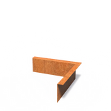 Corten Steel Edge Corner Set Available in 2 Styles & 5 Sizes