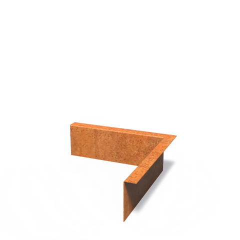 Corten Steel Edge Corner Set Available in 2 Styles & 5 Sizes