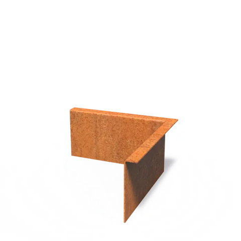 Corten Steel Edge Corner Set Available in 2 Styles & 5 Sizes