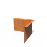 Corten Steel Edge Corner Set Available in 2 Styles & 5 Sizes