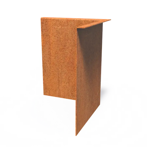 Corten Steel Edge Corner Set Available in 2 Styles & 5 Sizes