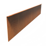 Corten Steel Set Edge Top Available in 2 Styles & 5 Sizes