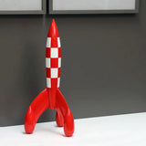Tintin Rocket + Milou Teddybear - 150 cm   59.1 " / 37cm + box - Tintin Imaginatio - Playoffside.com
