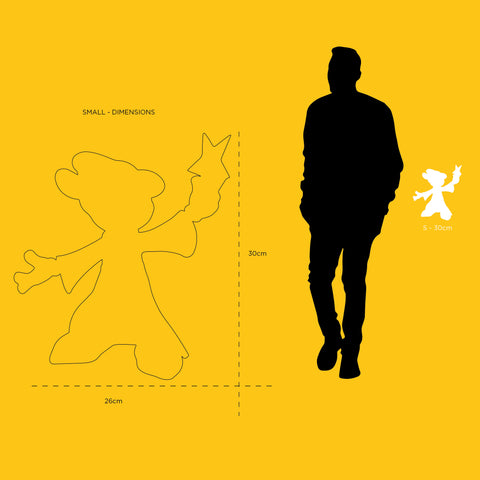 Mickey Fantasia Figure 30 CM/ 11.8"