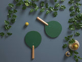 Wooden Beach Paddle Set