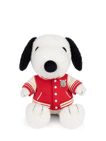 Snoopy Sitting with Varsity Jacket 25 cm - 10''