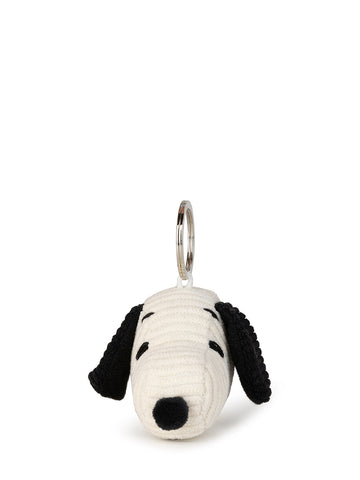 Snoopy Head Corduroy Keychain