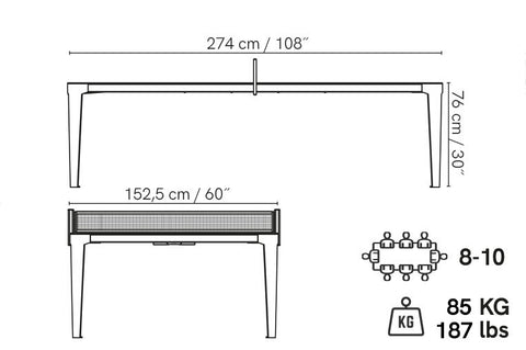 Cornilleau Ping Pong/ Dinner Table