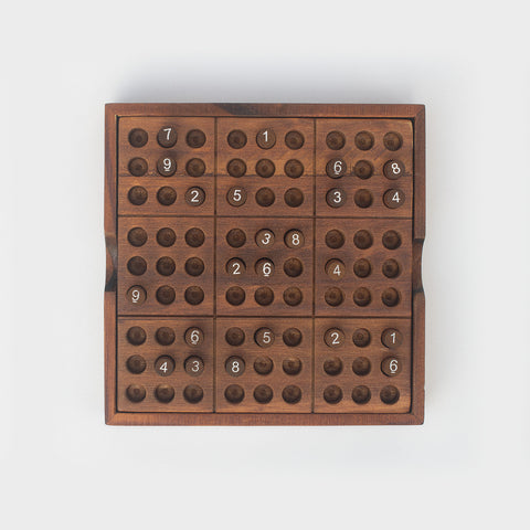 Wooden Sudoku Game