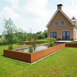 Rectangle Corten Steel Pond