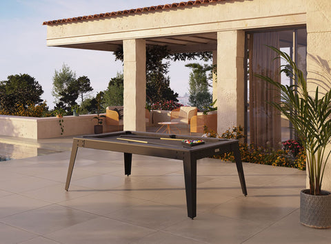 Black Modern Pool Table