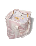Premium Cooler Tote Bag Available in 3 Colors - Lauren's Navy Stripe - Business&Pleasure - Playoffside.com
