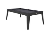 Black Pool Table