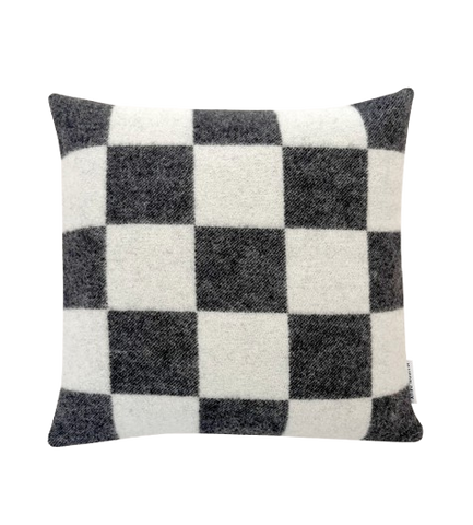 Checkerboard Cushion Available in 4 Colors