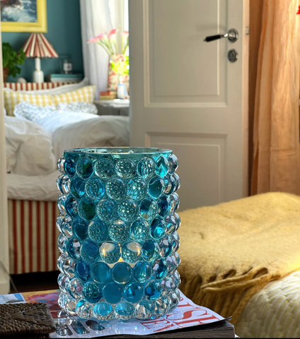 Hurricaine Lamp Coral Blue