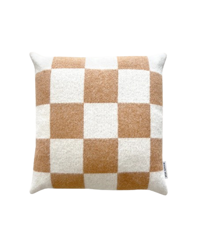 Checkerboard Cushion Available in 4 Colors