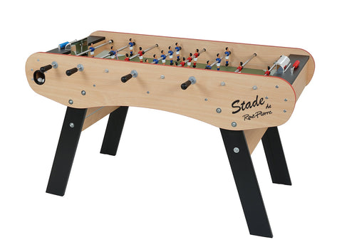 Stade Oak Wood and White Interior Design Football Table