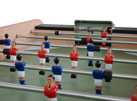 Stade Oak Wood and White Interior Design Football Table