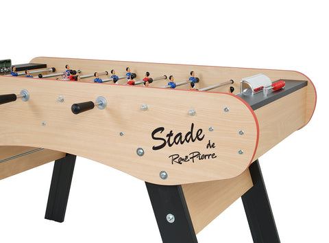 Stade Oak Wood and White Interior Design Football Table