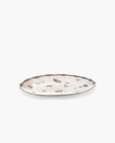 Porcelain Oval Plates Midnight Flowers by Marni - Mirtillo Nude / Small - Serax - Playoffside.com