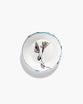 Porcelain Medium Deep Floral Plates - Camelia Aubergine - Serax - Playoffside.com