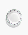 Porcelain Large Deep Floral Plates - Blossom Milk - Serax - Playoffside.com