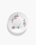 Porcelain Large Deep Floral Plates - Fiore Rosa - Serax - Playoffside.com