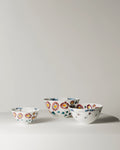 Porcelain Serving Bowls Midnight Flowers - Anemone Vaniglia / Large - Serax - Playoffside.com