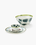 Porcelain Serving Bowls Midnight Flowers - Anemone Vaniglia / Large - Serax - Playoffside.com