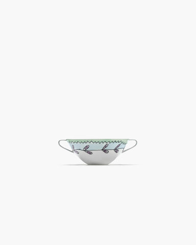 Porcelain Soup Bowls Midnight Flowers - Blossom Milk / No Saucer - Serax - Playoffside.com