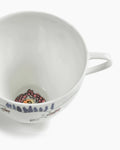 High Coffee Cups Blossom milk Midnight Flowers - Anemone Milk/ With Saucer - Serax - Playoffside.com