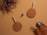 Wooden Beach Paddle Set