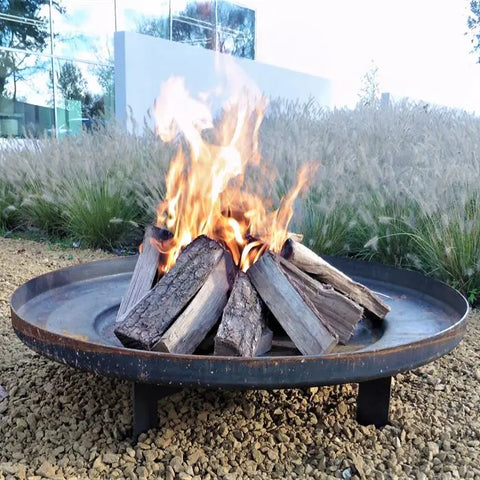 BORC Steel Fire Pit Bowl Available in 2 Styles