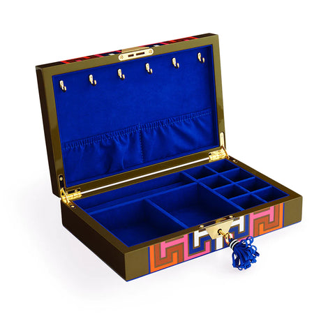 Madrid Lacquer Jewelry Box - Default Title - Jonathan Adler - Playoffside.com