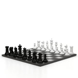 Wooden Chess Set Series Black VS White - Gradient Marble - Neochess - Playoffside.com
