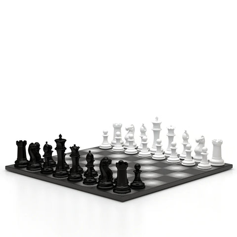 Wooden Chess Set Series Black VS White