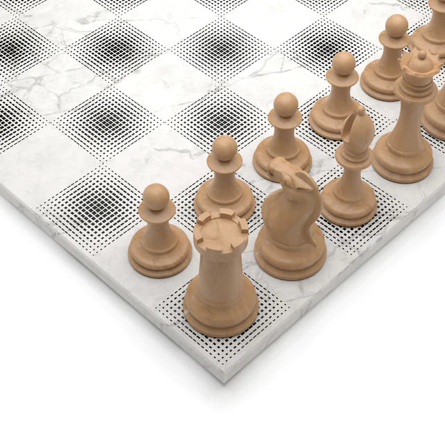 Buy Marble Chess Set Series Black VS Light Wood – Playoffside.com