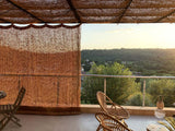 Simple Weaving Pergola Sun Shade