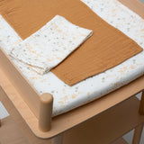 Charlie Crane NOGA Changing Mattress Cover & 2 Muslin Cloths