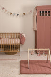 Pink Wooden Baby Play Gym