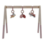 Pink Wooden Baby Play Gym