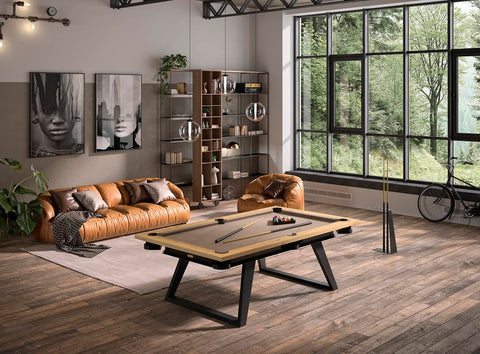 Titane Pool Table Dining Table