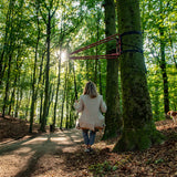 Powder-coated Steel Tree Swing for Adults