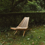 Wood Chaise Lounge