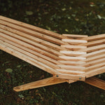 Wood Chaise Lounge