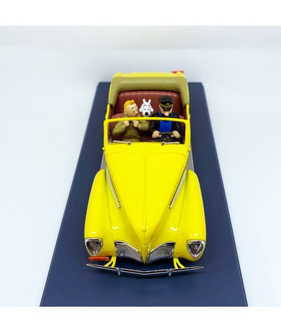 Tintin Lincoln Zéphyr 1:24 Scale Model