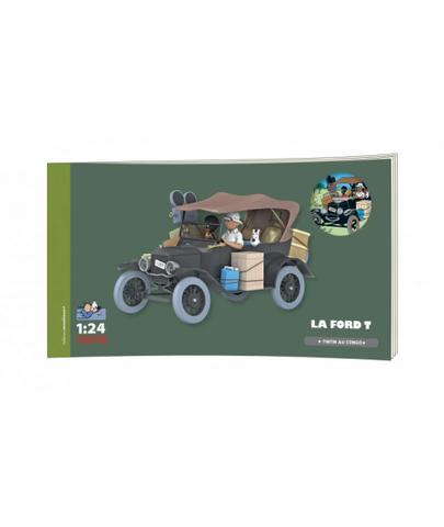 Tintin Ford Model T 1:24 Scale